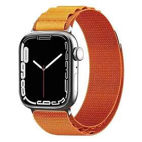 Artic Elastiskt nylon Armband Apple Watch 7 (41mm) Orange