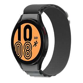 Artic Elastiskt nylon Armband Samsung Galaxy Watch 4 (44mm) Grå