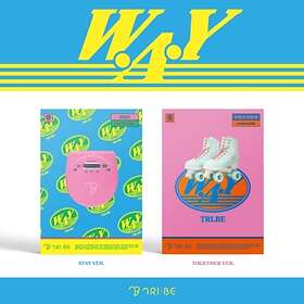 Tri.Be W.A.Y Random Cover 92pg Photobook, 8pg Bonus Book, Tag, 2 X Photo, Photo Cards Folded CD