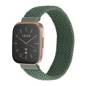Klockband Nylon Grön M Fitbit Versa/Fitbit Versa 2