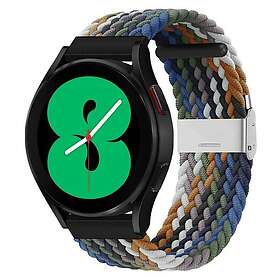 Flätat Elastiskt Armband Samsung Galaxy Watch 4 (44mm) Cowboy