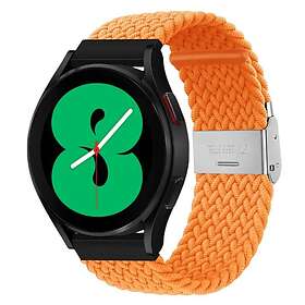 Flätat Elastiskt Armband Samsung Galaxy Watch 4 (44mm) Orange
