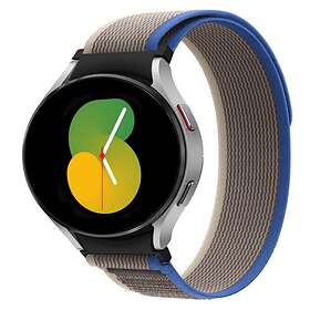 Tactik nylon Armband Samsung Galaxy Watch 5 (40mm) Blueroom grey