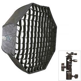 Phottix Easy Up HD 80cm Umbrella Octa Softbox with Grid-Varos Pro S