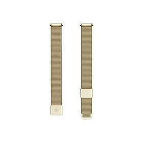 Fitbit Armband Metal Mesh Soft Gold (one Size) Luxe