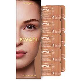 SWATI Bronze 1-day Contact Lenses (5-pack)