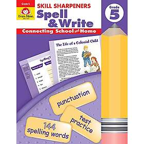 Evan-Moor Corporation: Skill Sharpeners: Spell & Write, Grade 5 Workbook