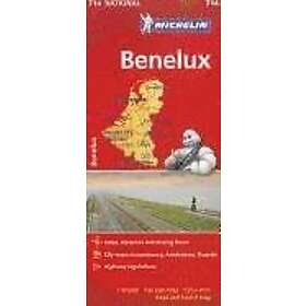 Michelin: Benelux Michelin National Map 714