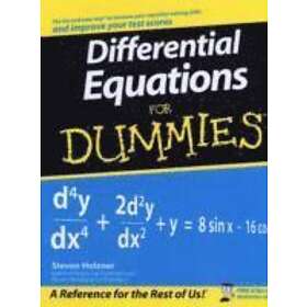 S Holzner: Differential Equations For Dummies