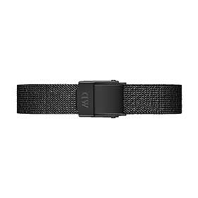 Daniel Wellington Wristband Quadro Petite Pressed Ashfield Black 10mm DW00200277