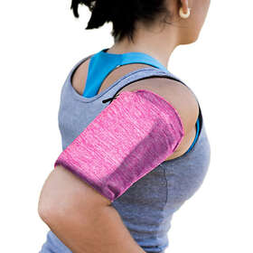 A-One Brand Elastic Fabric Armband S Running Fitness Rosa