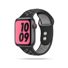 Tech-Protect Softband Apple Watch 4/5/6/7/8/SE/Ultra (42/44/45/49mm) Svart/Grå