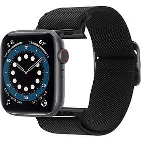Spigen Fit Lite Armband Apple Watch 4/5/6/7/8/SE/Ultra (42/44/45/49 mm) Svart