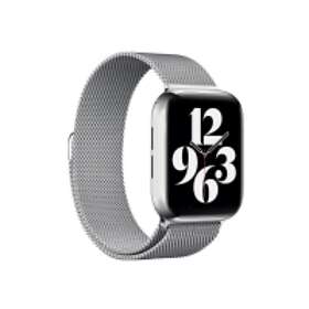Puro MILANESE Armband Apple Watch 42/44 mm Silver