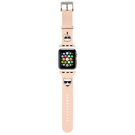 Karl Lagerfeld & Choupette Heads Strap Apple Watch 42/44/45mm Rosa