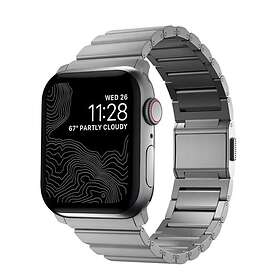 Nomad Apple Watch 42/44/45mm/Apple Watch Ultra Armband Titanium Band 
