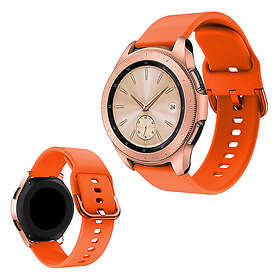 Lux-Case Samsung Galaxy Watch (42mm) silicone watch band Orange