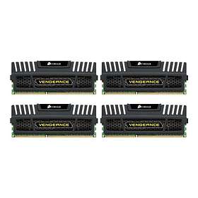 Corsair XMS3 Vengeance Black DDR3 1600MHz 4x4GB (CMZ16GX3M4A1600C9)