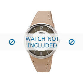 Boccia klockarmband 3161-16 / 3161-13 3161-15 Läder Beige default sömmar