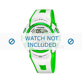 Calypso klockarmband K5610-4 Gummi / plast Vit