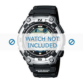 Casio klockarmband AQW-100-1AVEF / AE-1000W 10300664 Gummi Svart