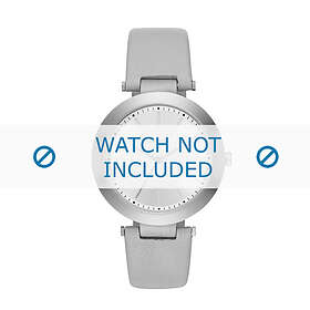 DKNY klockarmband NY-2460 Läder Grå 18mm