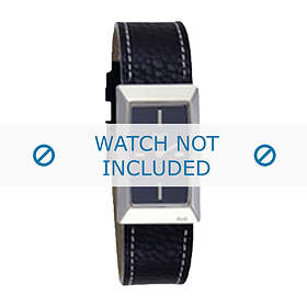 Dolce & Gabbana klockarmband 3719040015 Läder Svart sömmar vitt