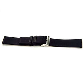 EXC Klockarmband i skinn Buffekalv svart 24mm J-53