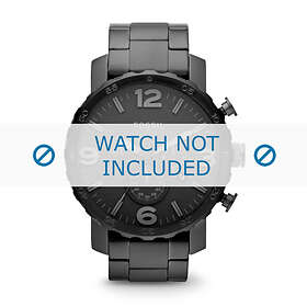 Fossil klockarmband JR1401 Metall Svart 24mm
