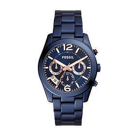 Fossil klockarmband ES4093 Metall Blå 20mm