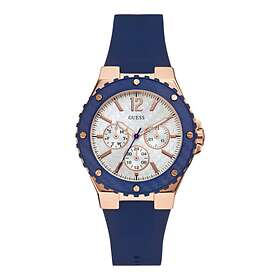 Guess klockarmband W0149L5 Silikon Blå 21mm