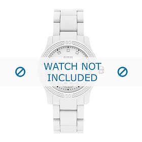 Guess klockarmband W0944L1 Funfetti Plast Vit 20mm