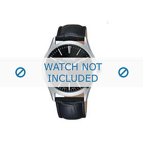 Pulsar Watches klockarmband VJ42-X1820 Krokodil läder 18mm sömmar