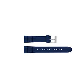 Seiko klockarmband SKA563P1 / 5M62 0CS0 Gummi plast Blå 21mm