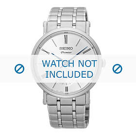 Seiko klockarmband SRK033P1 / 6G28 00X0 Metall Ilverfärgad 21mm