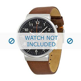 Skagen klockarmband SKW6099 Läder Brun 22mm