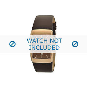 Skagen klockarmband 690LSLDR Läder Mörk brun 27mm
