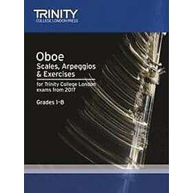 : Oboe Scales, Arpeggios &; Exercises Grades 1 to 8 from 2017