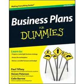 P Tiffany: Business Plans For Dummies 3e