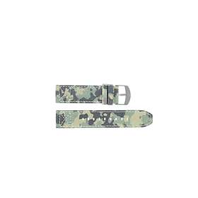 Timex klockarmband P49987 Läder Polykromi 22mm sömmar beige