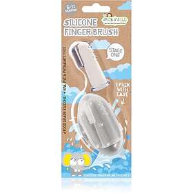 Jack N' Jill N’ Silicone Fingertandborste Soft 6-18m 2-pack