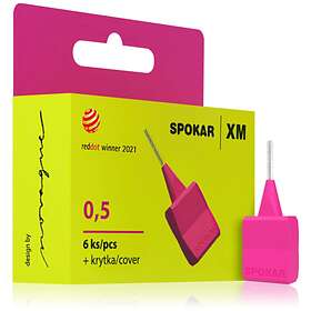 Spokar XM Mellanrumsborstar 0.5mm 6-pack