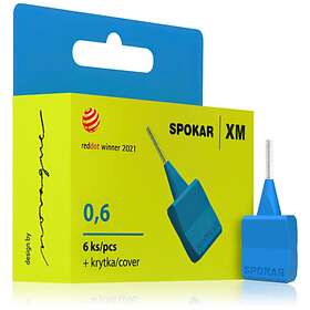 Spokar XM Mellanrumsborstar 0.6mm 6-pack