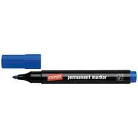 Staples Märkpenna rund 1-3mm blå