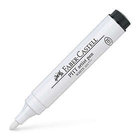 Faber-Castell India Ink Pitt Artist Pen White 2,5 mm