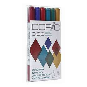 Copic Ciao 6-pack Jewel Tones