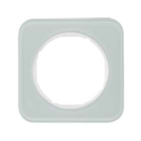 Hager Berker Ramme 1 modul R.1 glas hvid 10112109