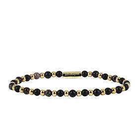 astrid&agnes MIZA armband Svart/Guld