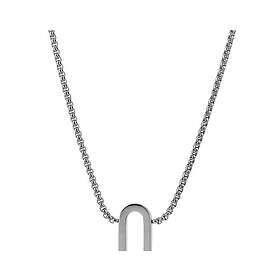 astrid&agnes EXCELLENT Plain halsband Stål