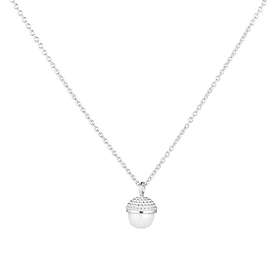 CU Jewellery Pearl bubble long halsband 70-75 Silver